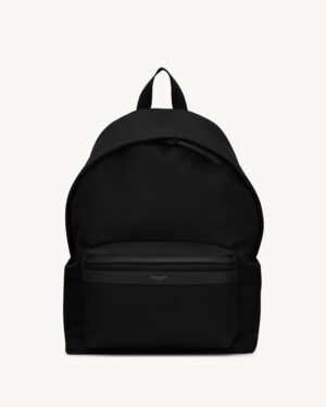 [생로랑] 에코닐-레더 시티 백팩