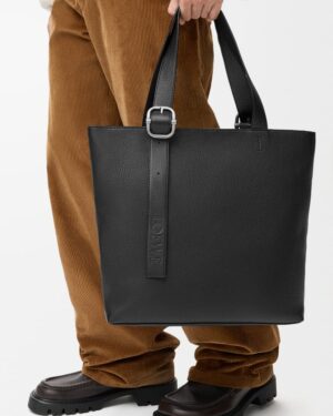 [로에베] 서플 그레인드 카프스킨 루프 지퍼 토트 백 (2 COLORS)