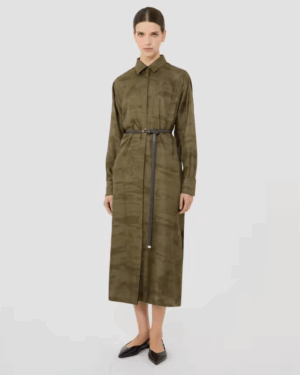 [막스마라] 프린트 셔츠 드레스 (2 COLORS)