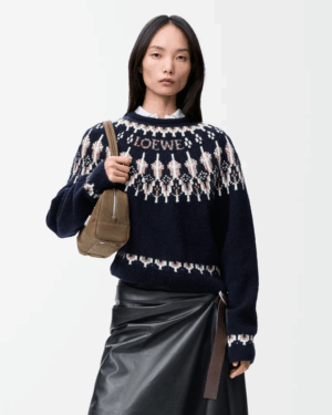 [로에베] 울 블렌드 스웨터 (2 COLORS)