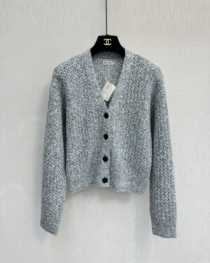 [브루넬로 쿠치넬리] 오픈워크 케이블 니트 가디건