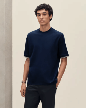 [에르메스] “Sellier” 디테일 티셔츠 (3 COLORS)