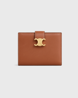 [셀린느] 미디엄 니노 스트랩 지갑 - 서플 그레인 카프스킨 10M913GHH