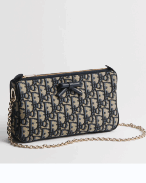 [디올] 오블리크 보우 체인 파우치 S2504OUQY