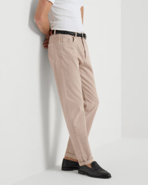 [브루넬로 쿠치넬리] 아이코닉 핏 파이브 포켓 트라우저 (2 COLORS)