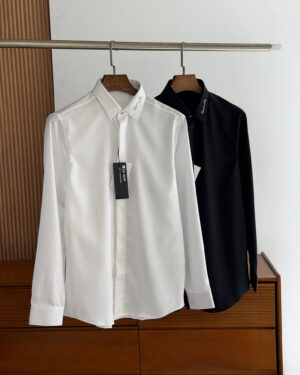 [디올] "Christian Dior" 자수 셔츠 (2 COLORS)