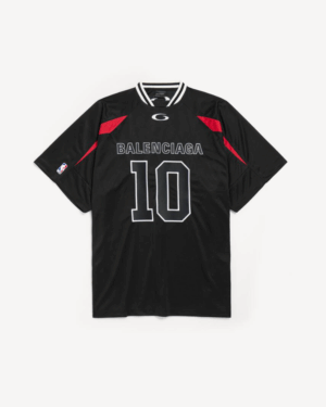 [발렌시아가] 남성 발렌시아가 | Nba 콜라보레이션 오버사이즈 티셔츠 블랙/멀티컬러 863852