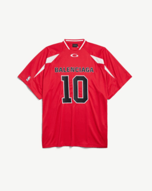 [발렌시아가] 남성 발렌시아가 | Nba 콜라보레이션 오버사이즈 티셔츠 레드 863852