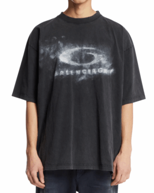 [발렌시아가] 루즈핏 크루넥 반팔 티셔츠 764235